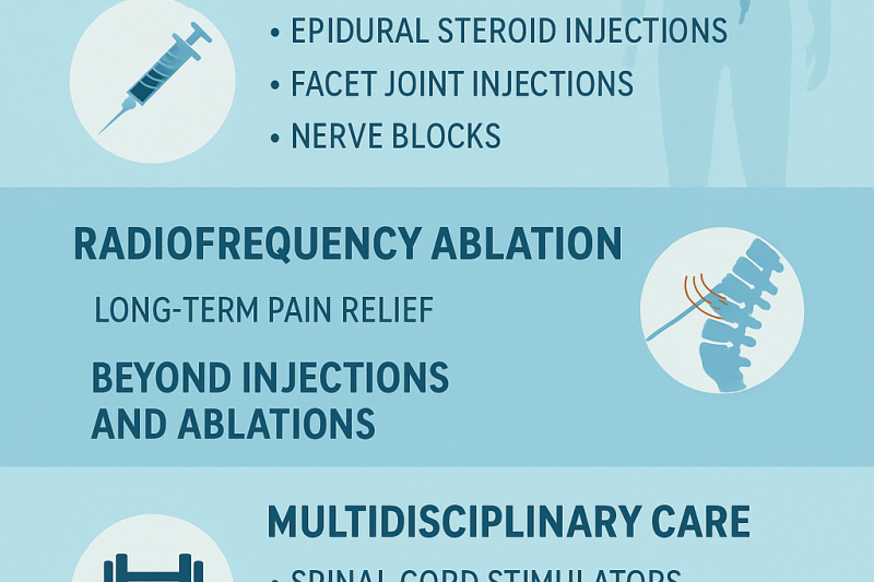 Treating Spinal Pain: Injections, Ablations, and Beyond